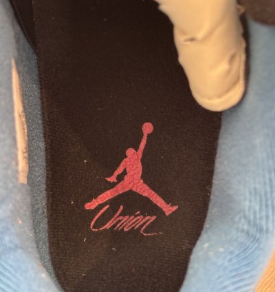 Jordan 4 Union Off Noir