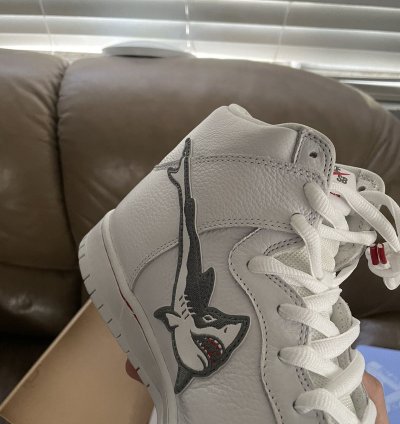 Nike Sb Dunk High Oski Great White