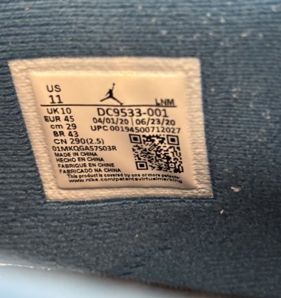 Jordan 4 Union Off Noir