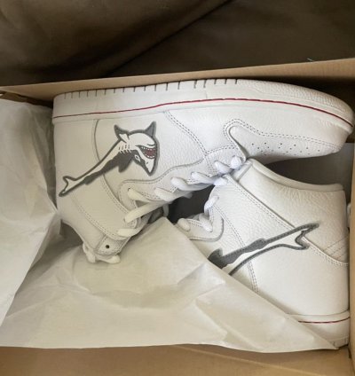 Nike Sb Dunk High Oski Great White