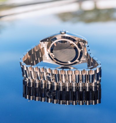 Rolex Day-date 40 White Gold - Slate Dial