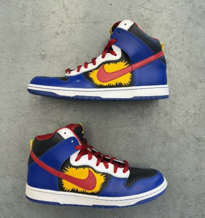 2018 Nike Sb Dunk High Comic 305050-064 Size 12