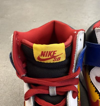 2018 Nike Sb Dunk High Comic 305050-064 Size 12