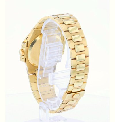 Patek Philippe Nautilus Yellow Gold White Dial 37 5mm