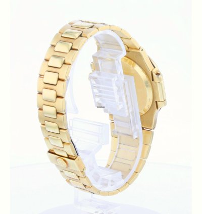 Patek Philippe Nautilus Yellow Gold White Dial 37 5mm