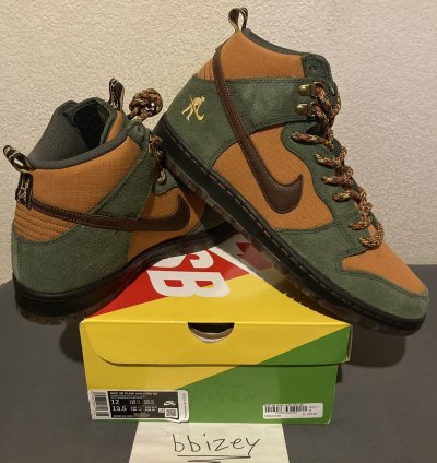 Nike Sb Dunk High Pass Port Work Boots Size 12
