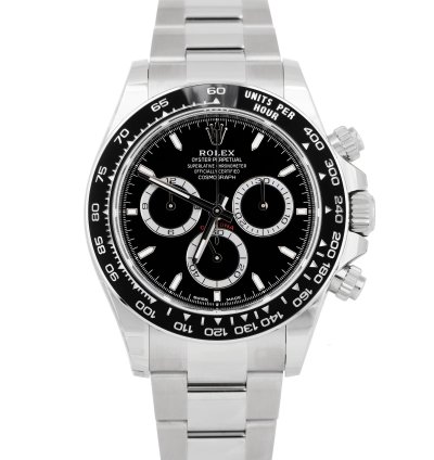 Rolex Daytona Papers Rolex Daytona Cosmograph Black Steel 40mm Watch 126500 Ln Box
