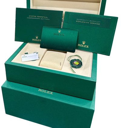 Rolex Daytona Papers Rolex Daytona Cosmograph Black Steel 40mm Watch 126500 Ln Box