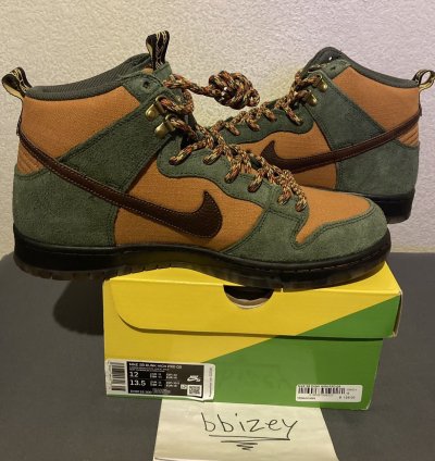 Nike Sb Dunk High Pass Port Work Boots Size 12