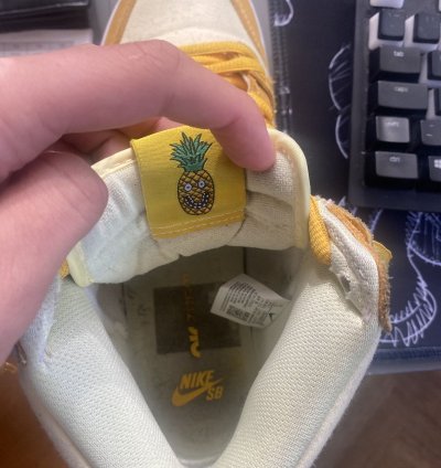 Nike Sb Dunk High Pineapple