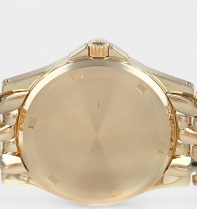 Patek Philippe Neptune Yellow Gold Silver Automatic Date 36mm Vintage 5080 1j
