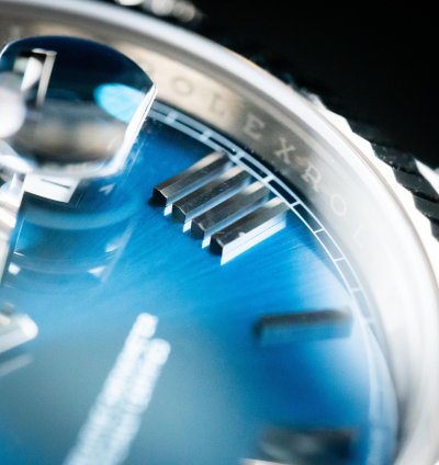 Rolex Day-date 40 White Gold Blue Dial President Bracelet Bnib Complete Set
