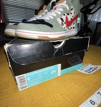 Nike Sb Dunk High Premium 420 Dog Walker Size Us 8 5