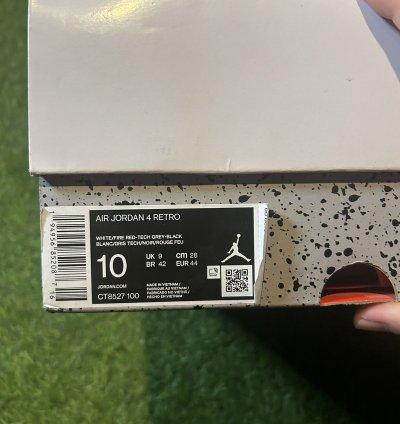 Jordan 4 White Oreo