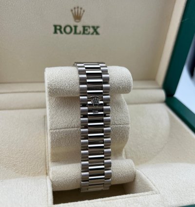 Rolex Day-date 40 White Gold Blue Ombre Dial New Release