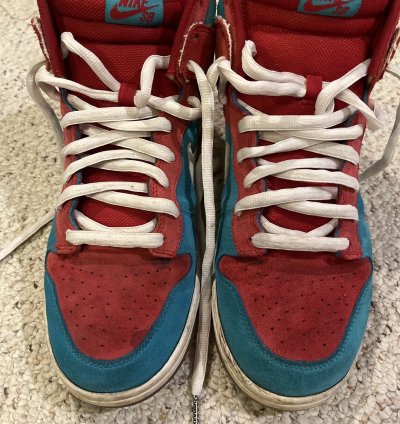 Nike Sb Dunk High Premium Bloody Gums