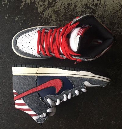 Nike Sb Dunk High Premium Bruce Springsteen Born In The Usa