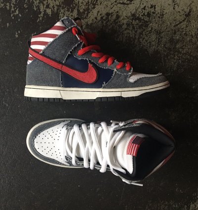 Nike Sb Dunk High Premium Bruce Springsteen Born In The Usa