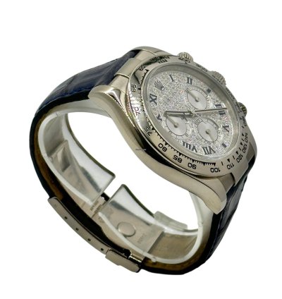 Rolex Daytona Pave Diamond Dial - Full Set