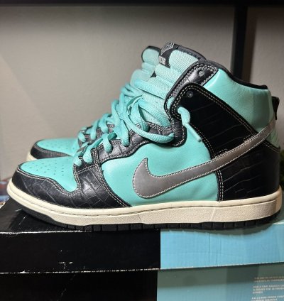Nike Sb Dunk High Premium Diamond Supply Co Tiffany 2014