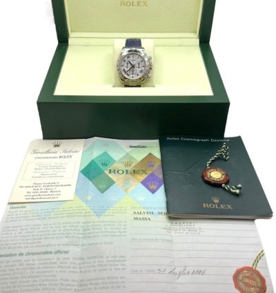 Rolex Daytona Pave Diamond Dial - Full Set