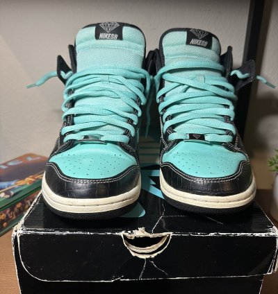 Nike Sb Dunk High Premium Diamond Supply Co Tiffany 2014