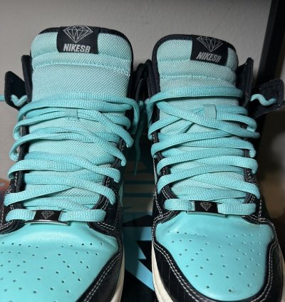 Nike Sb Dunk High Premium Diamond Supply Co Tiffany 2014