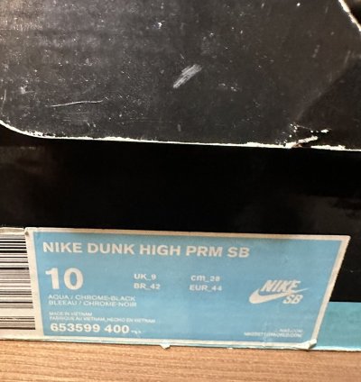 Nike Sb Dunk High Premium Diamond Supply Co Tiffany 2014