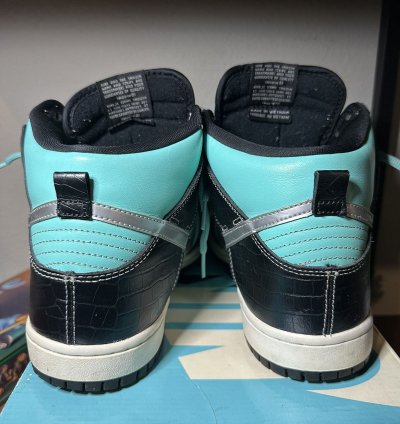 Nike Sb Dunk High Premium Diamond Supply Co Tiffany 2014