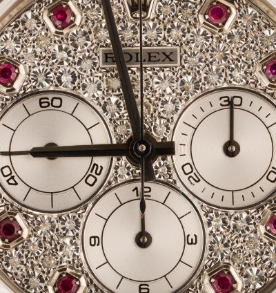 Rolex Daytona Pave Rubini Nos Full Set