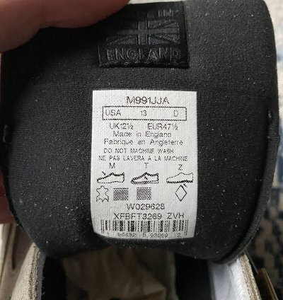 13 New Balance 991 Miuk Jjjjound Grey Olive Brown M991jja