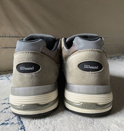 13 New Balance 991 Miuk Jjjjound Grey Olive Brown M991jja