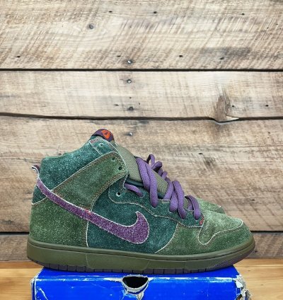 Nike Sb Dunk High Premium Skunk 4 20 Size 313171-300