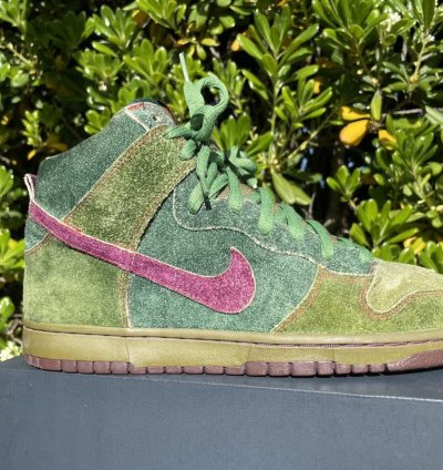 Nike Sb Dunk High Premium Skunks 420
