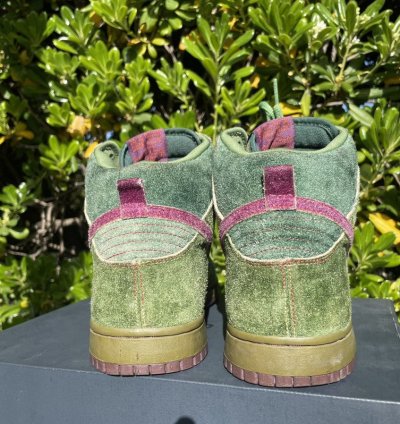 Nike Sb Dunk High Premium Skunks 420