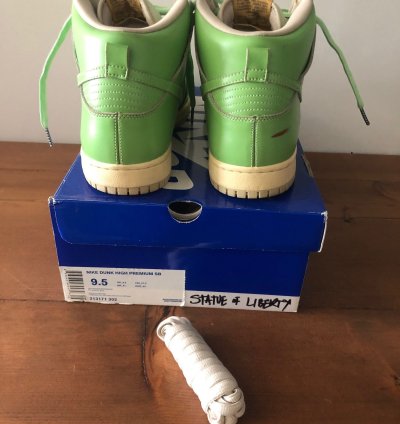 Nike Sb Dunk High Premium Statue Of Liberty Size 9 5