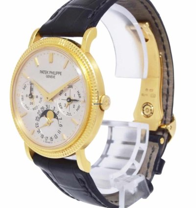 Patek Philippe Perpetual Calendar 18k Yellow Gold 35mm Watch 04 5039j