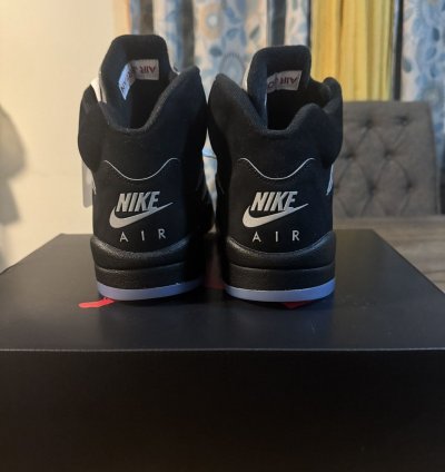 Jordan 5 Black Metallic Reimagined