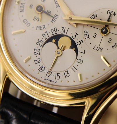 Patek Philippe Perpetual Calendar 18kt Yellow Gold Ref 3940 Full Set 1997