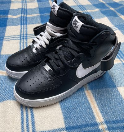 2019 Air Force 1 High Black White Swoosh Ck4369 - 001 8
