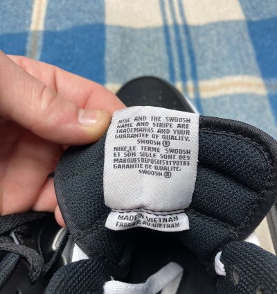 2019 Air Force 1 High Black White Swoosh Ck4369 - 001 8