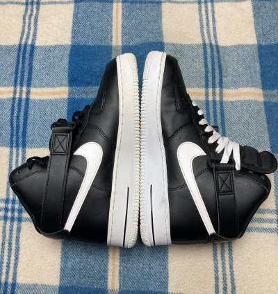 2019 Air Force 1 High Black White Swoosh Ck4369 - 001 8