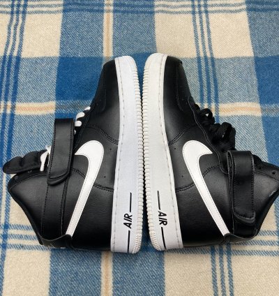 2019 Air Force 1 High Black White Swoosh Ck4369 - 001 8