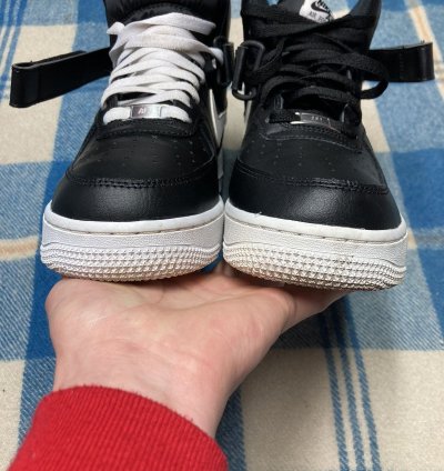 2019 Air Force 1 High Black White Swoosh Ck4369 - 001 8