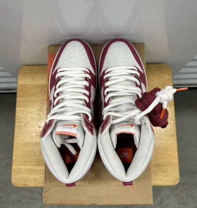 Nike Sb Dunk High Pro Iso Orange Label Sweet Beet Sz 13