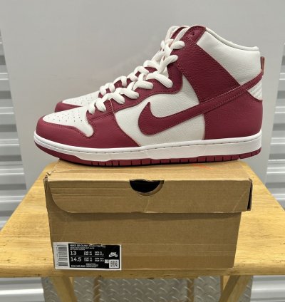 Nike Sb Dunk High Pro Iso Orange Label Sweet Beet Sz 13