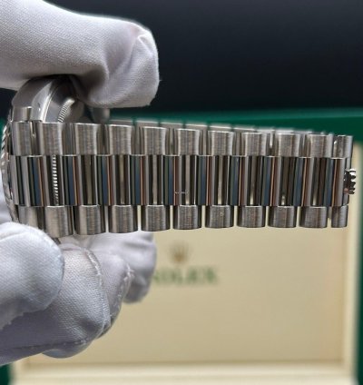 Rolex Day-date 40 White Gold Meteorite Baguette Dial 228239