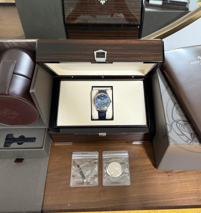Patek Philippe Perpetual Calendar 2021 With Box Papers Travel Winder