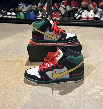 Nike Sb Dunk High Pro Premium Mcrad 2012 Us 10