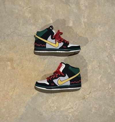 Nike Sb Dunk High Pro Premium Mcrad 2012 Us 10